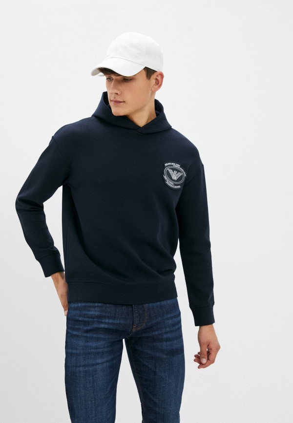 

Худи Emporio Armani, Синий, Emporio Armani RTLAAO489501