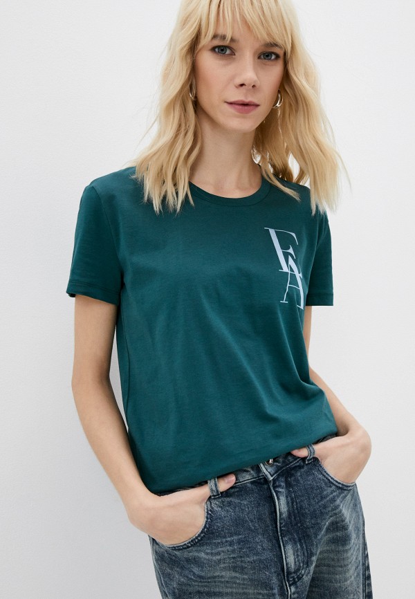

Футболка Emporio Armani, Зеленый, Emporio Armani RTLAAO492201