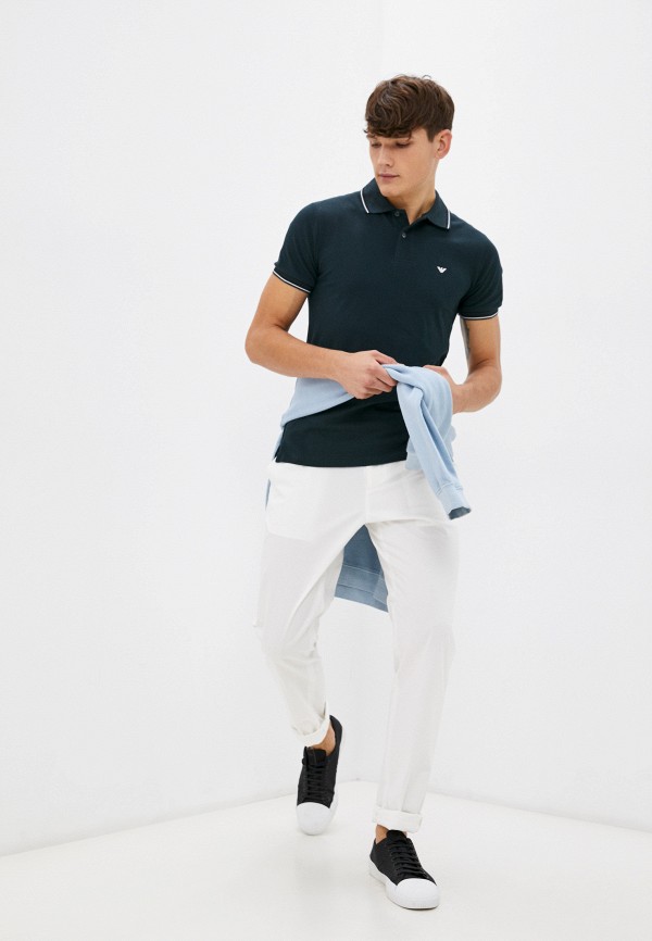 

Поло Emporio Armani, Синий