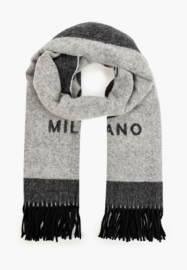 

Палантин Moschino, Серый