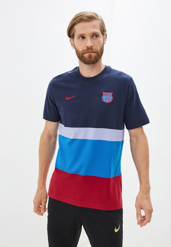 

Футболка Nike, Синий, FCB M NK TEE VOICE