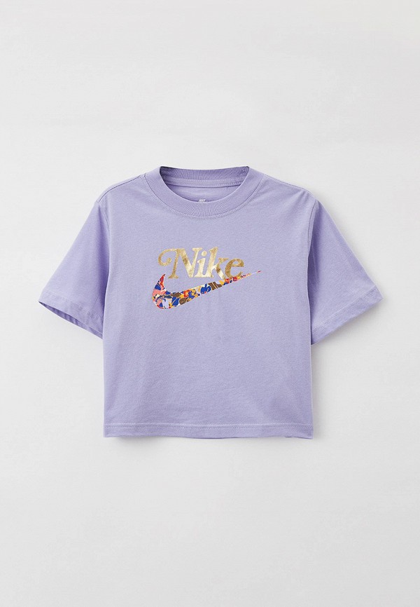 

Футболка Nike, Фиолетовый, G NSW TEE BOXY ENERGY
