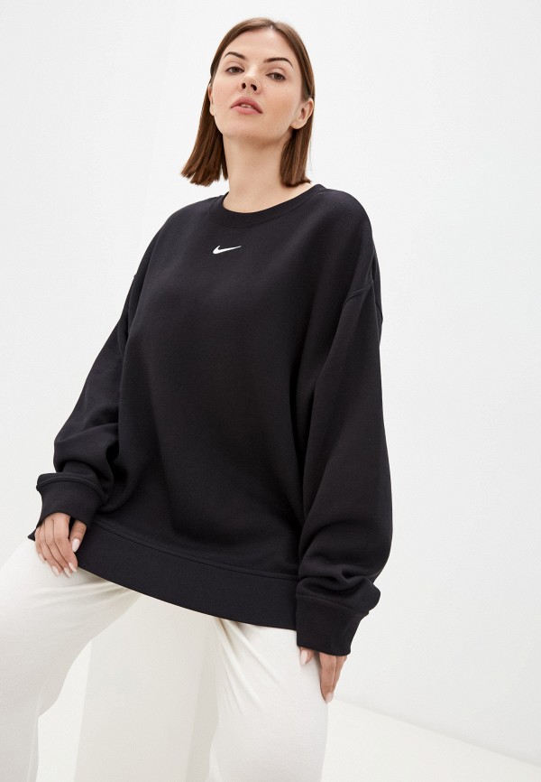 

Свитшот Nike, Черный, W NSW ESSNTL FLC CREW CLC PLUS