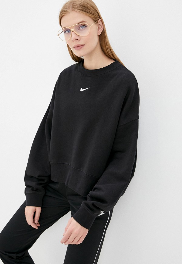 

Свитшот Nike, Черный, W NSW ESSNTL FLC CREW CLCTN