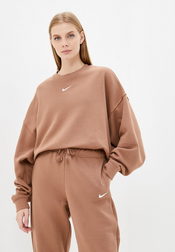 

Свитшот Nike, Коричневый, W NSW ESSNTL CLCTN FLC OS CRW