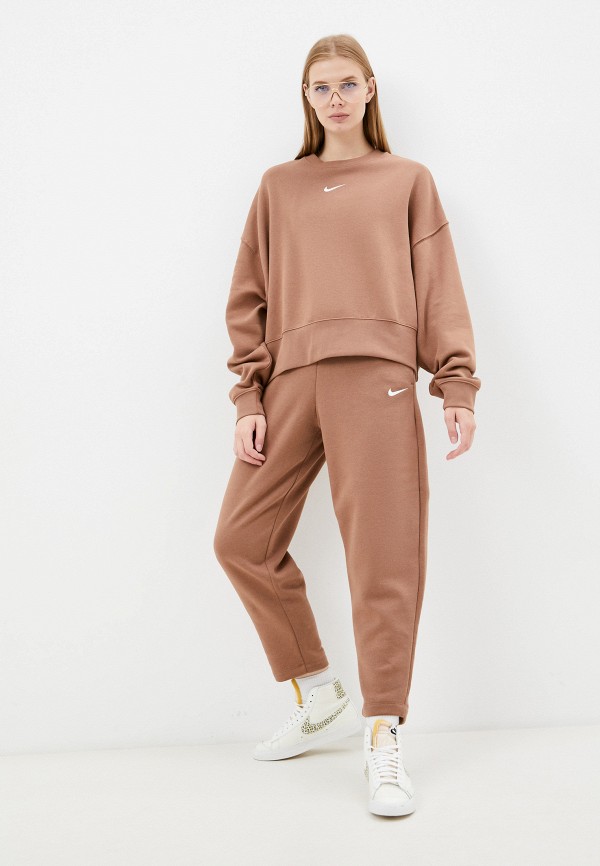 

Свитшот Nike, Коричневый, W NSW ESSNTL CLCTN FLC OS CRW