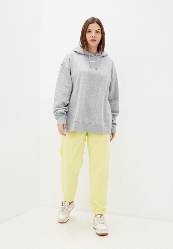 

Худи Nike, Серый, WNSWESSNTL CLCTN FLC OS HD PL