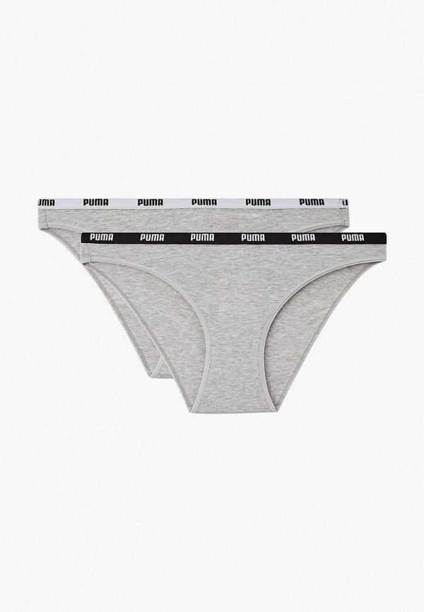 

Трусы 2 шт. PUMA, Серый, WOMEN BIKINI 2P PACK