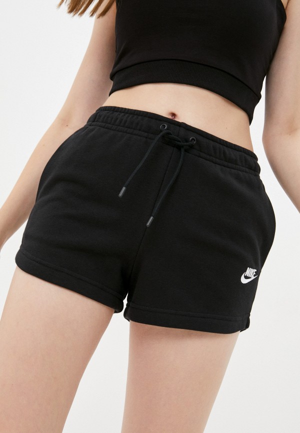 

Шорты спортивные Nike, Черный, W NSW ESSNTL FLC HR SHORT FT