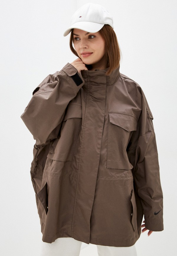 

Куртка Nike, Коричневый, W NSW M65 ESSNTL WVN JKT OS