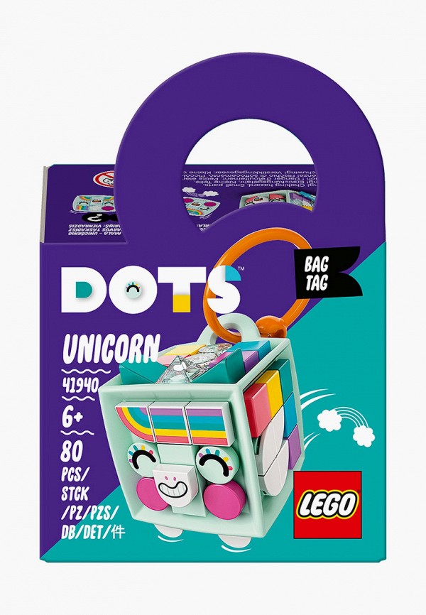 

Конструктор LEGO, Разноцветный, Bag Tag Unicorn, 41940