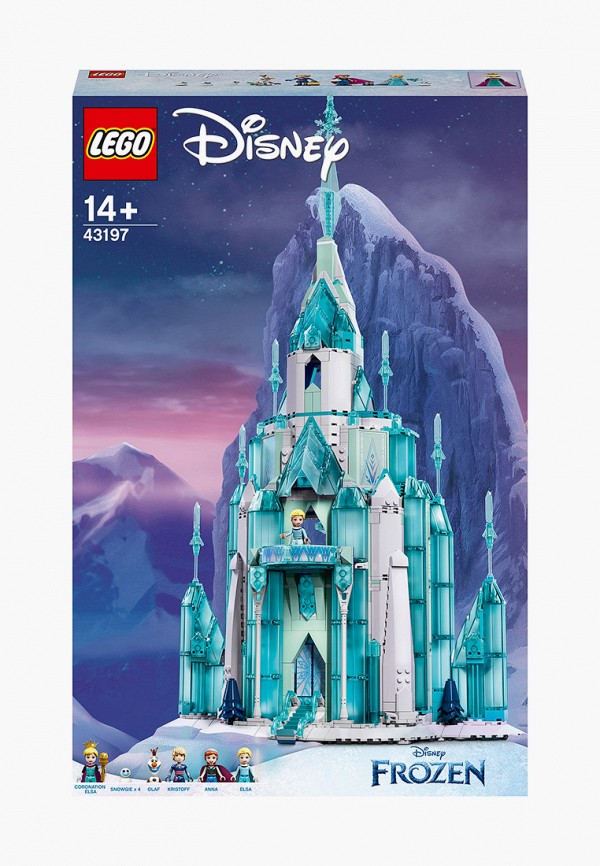 

Конструктор Disney LEGO, Разноцветный, Ледяной замок, 43197