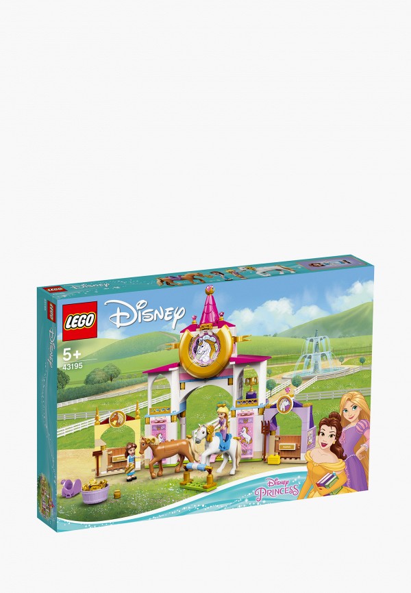 

Конструктор Disney LEGO, Разноцветный, Королевская конюшня Белль и Рапунцель