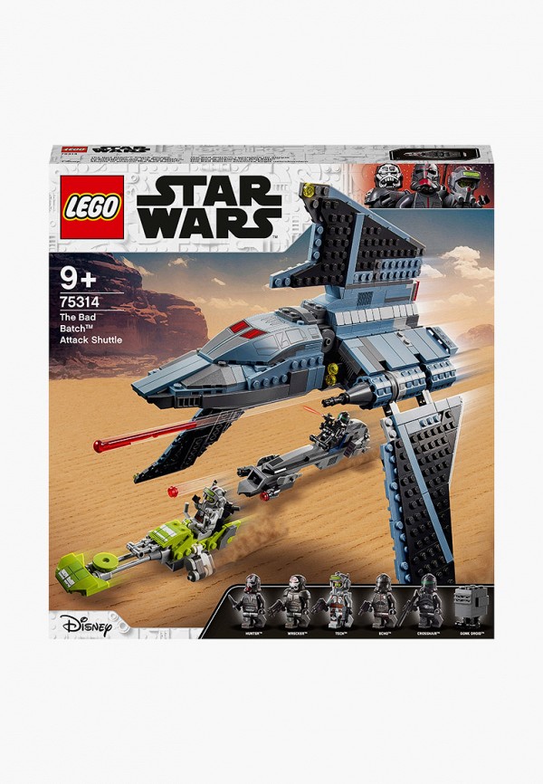 

Конструктор Star Wars LEGO, Разноцветный, "Штурмовой шаттл", 969 деталей