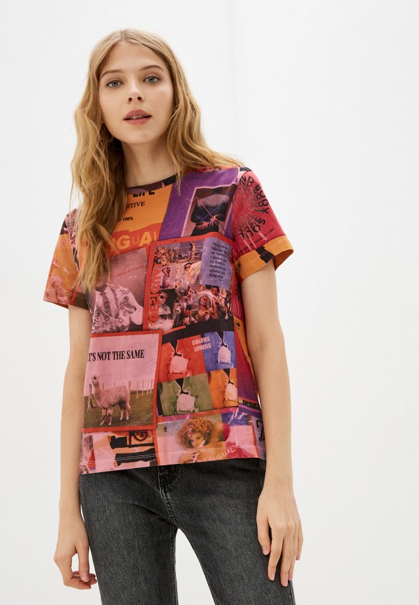 

Футболка Desigual, Мультиколор, Desigual RTLAAO669801
