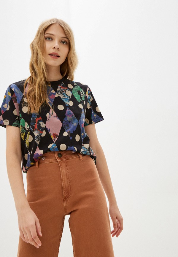 

Футболка Desigual, Черный, Desigual RTLAAO670601