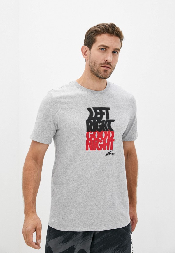 

Футболка спортивная Nike, Серый, NIKE S/S DRI-FIT TEE