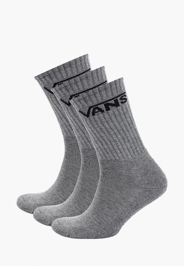 

Носки 3 пары Vans, Серый, CLASSIC CREW (6.5-9, 3PK)