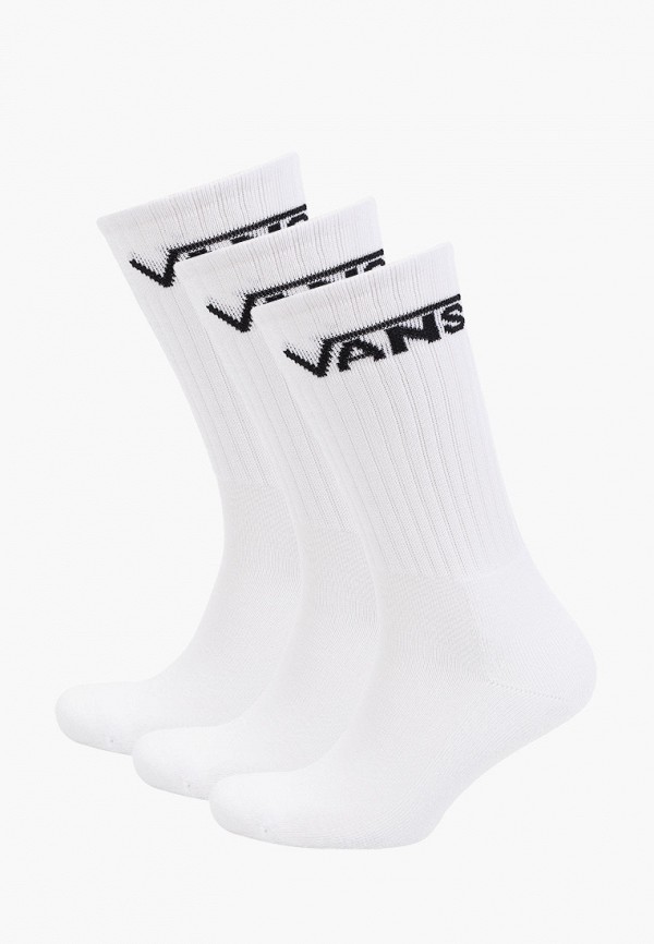 

Носки 3 пары Vans, Белый, CLASSIC CREW (9.5-13, 3PK)