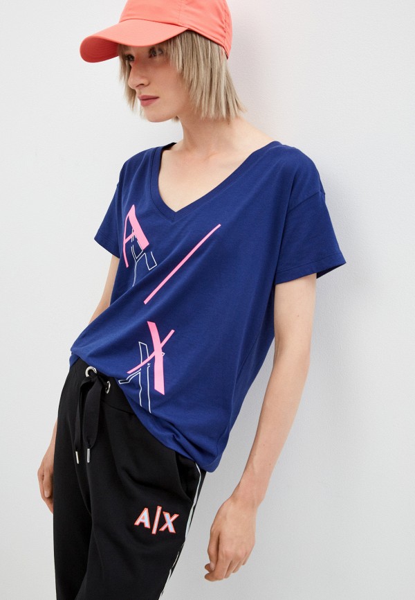 

Футболка Armani Exchange, Синий