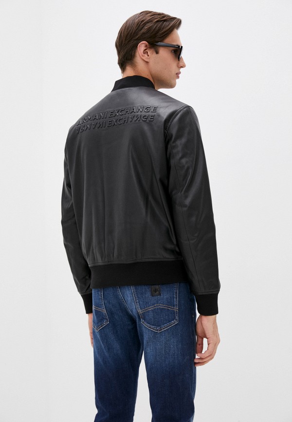 фото Куртка кожаная armani exchange