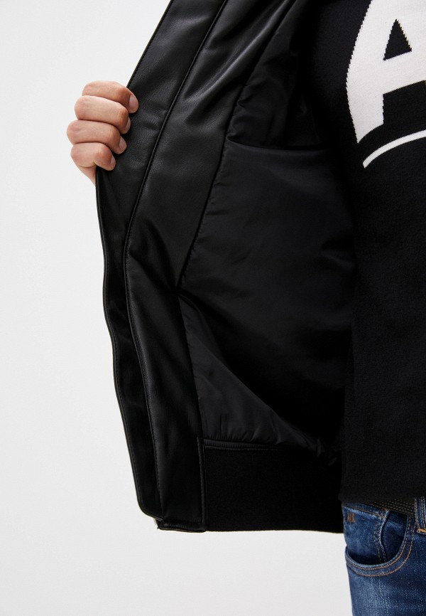 фото Куртка кожаная armani exchange