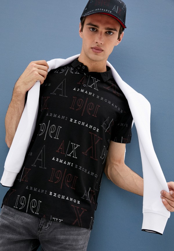 фото Поло armani exchange