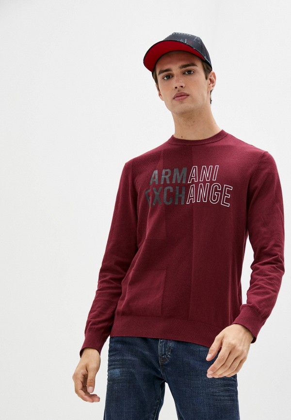 

Джемпер Armani Exchange, Бордовый