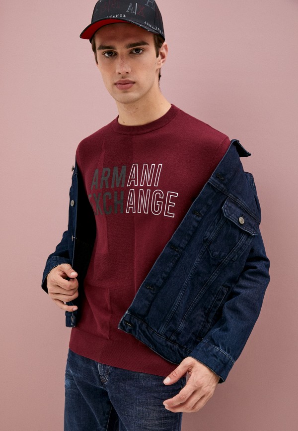 

Джемпер Armani Exchange, Бордовый