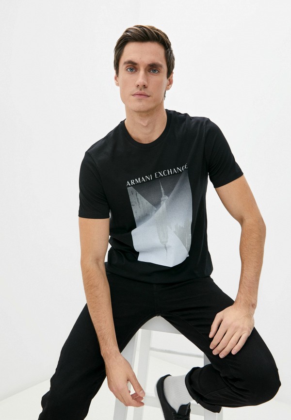 

Футболка Armani Exchange, Черный
