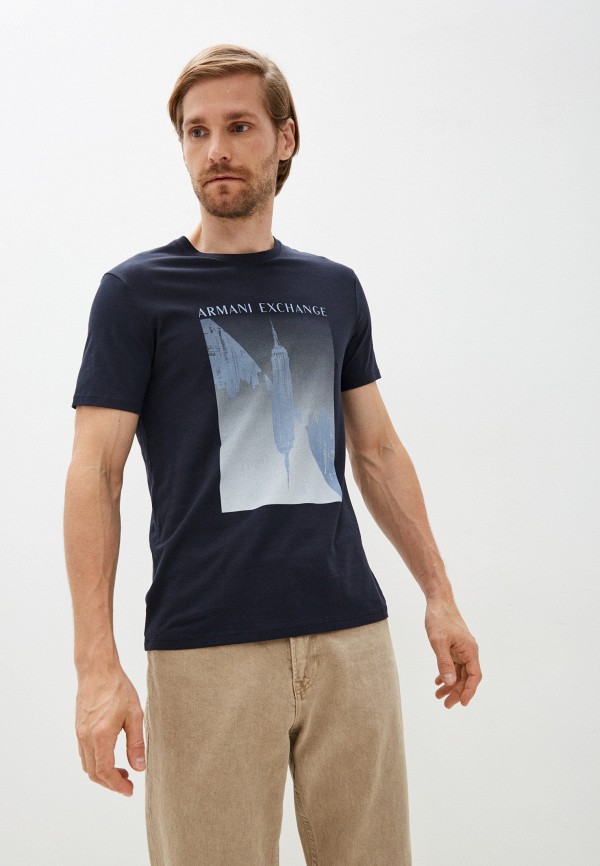 

Футболка Armani Exchange, Синий