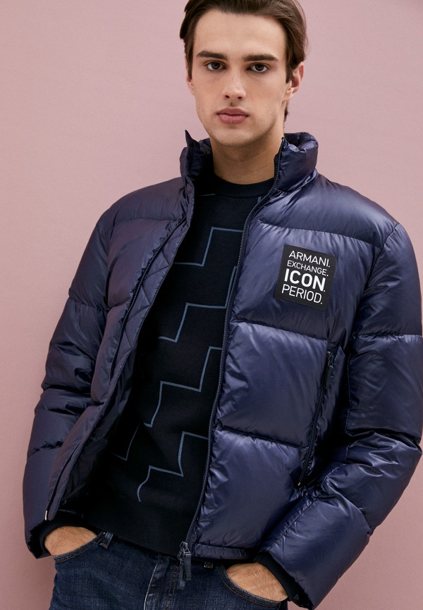 

Пуховик Armani Exchange, Синий