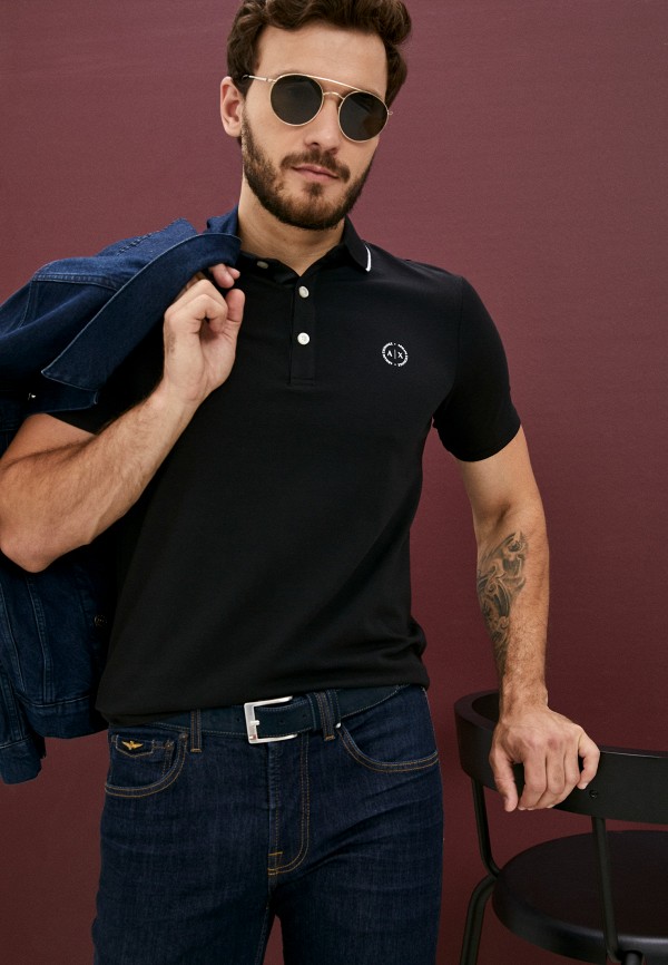 фото Поло armani exchange