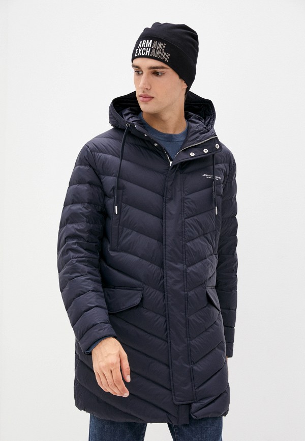 

Пуховик Armani Exchange, Синий, Armani Exchange RTLAAO690201