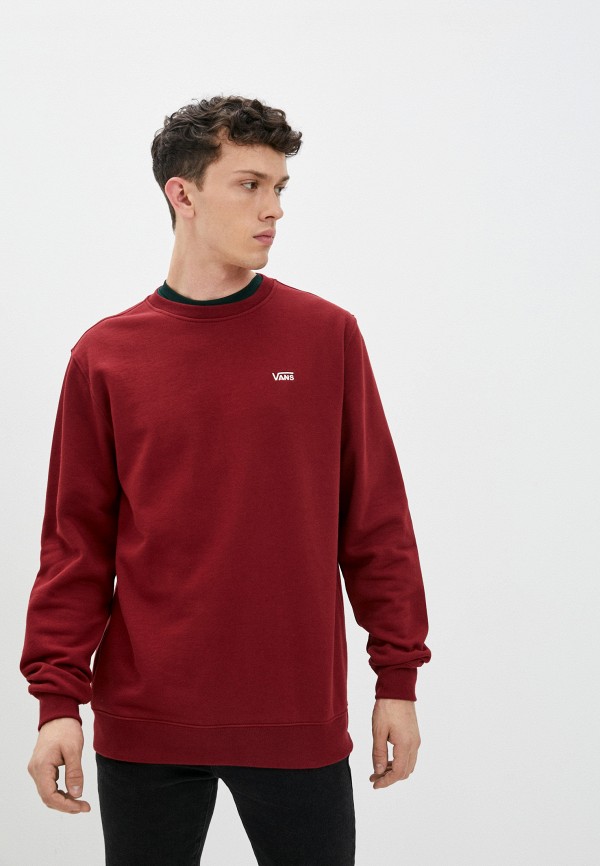 

Свитшот Vans, Бордовый, BASIC CREW FLEECE