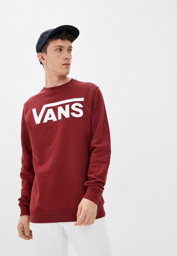 

Свитшот Vans, Бордовый, VANS CLASSIC CREW II