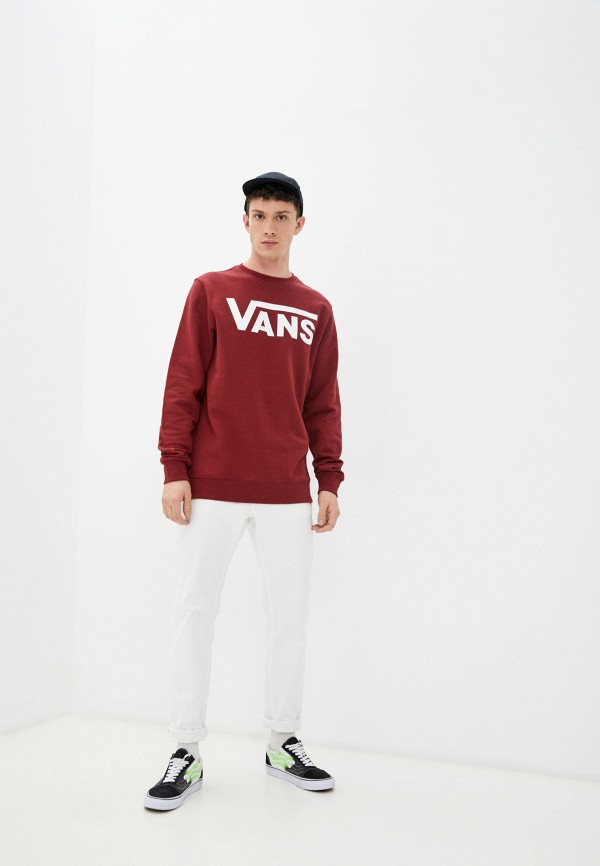 

Свитшот Vans, Бордовый, VANS CLASSIC CREW II