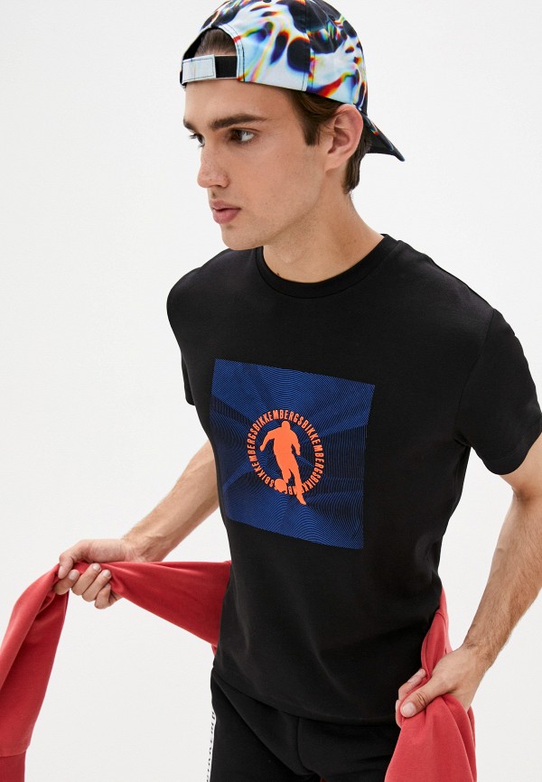 

Футболка Bikkembergs, Черный, Bikkembergs RTLAAO726701