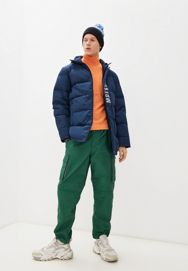 

Пуховик Bikkembergs, Синий