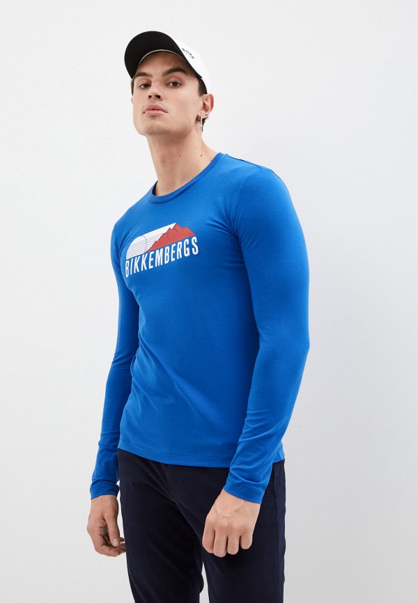 

Лонгслив Bikkembergs, Синий