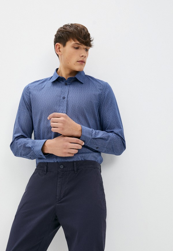 

Рубашка Bikkembergs, Синий