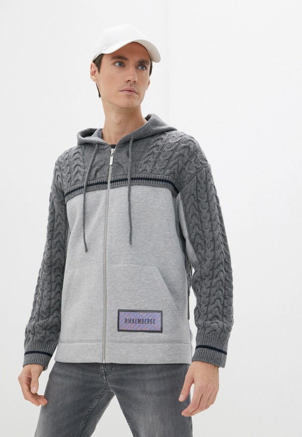 

Кардиган Bikkembergs, Серый