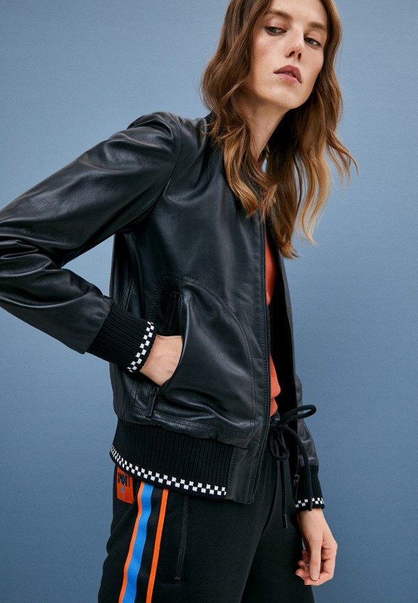 фото Куртка кожаная bikkembergs