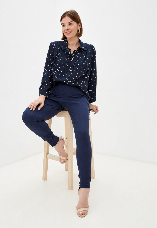 

Брюки Vero Moda Curve, Синий, VMMASJA NW SLIM