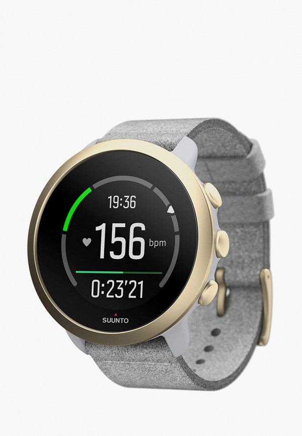 

Часы Suunto, Белый, SUUNTO 3 PEBBLE WHITE LIGHT GOLD