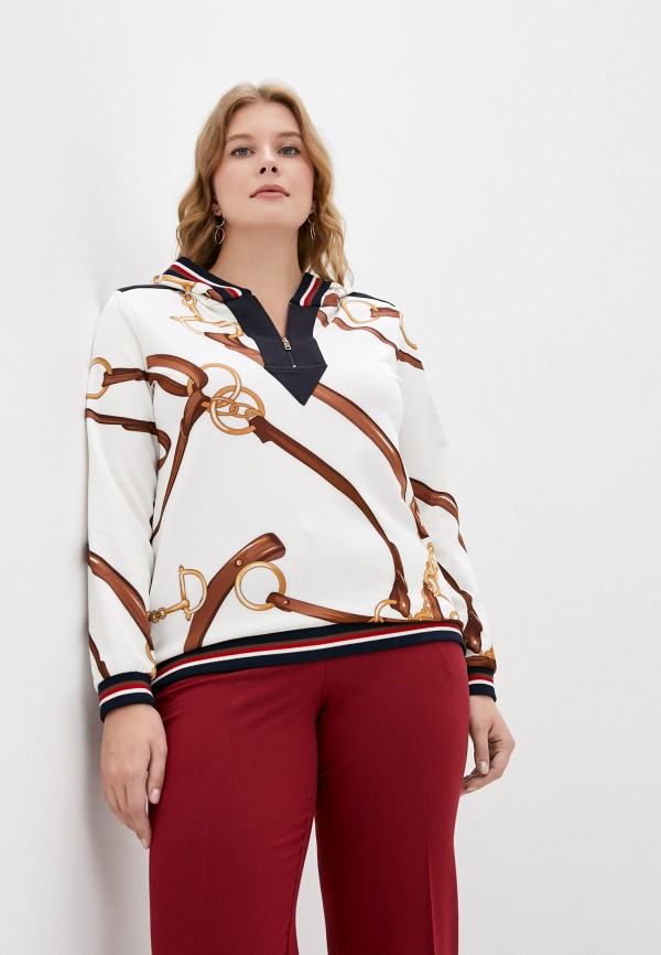 

Худи Marina Rinaldi Sport, Белый, OASIBIS