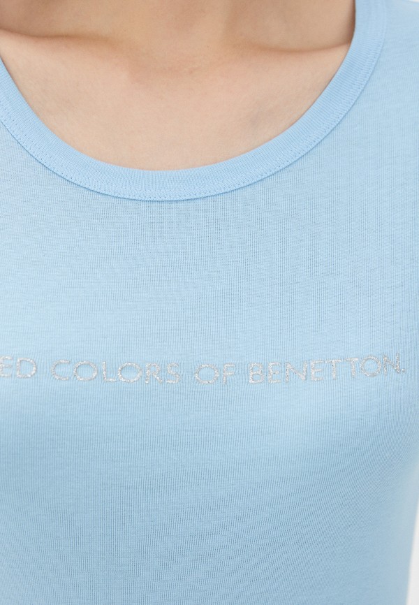 

Лонгслив United Colors of Benetton, Голубой