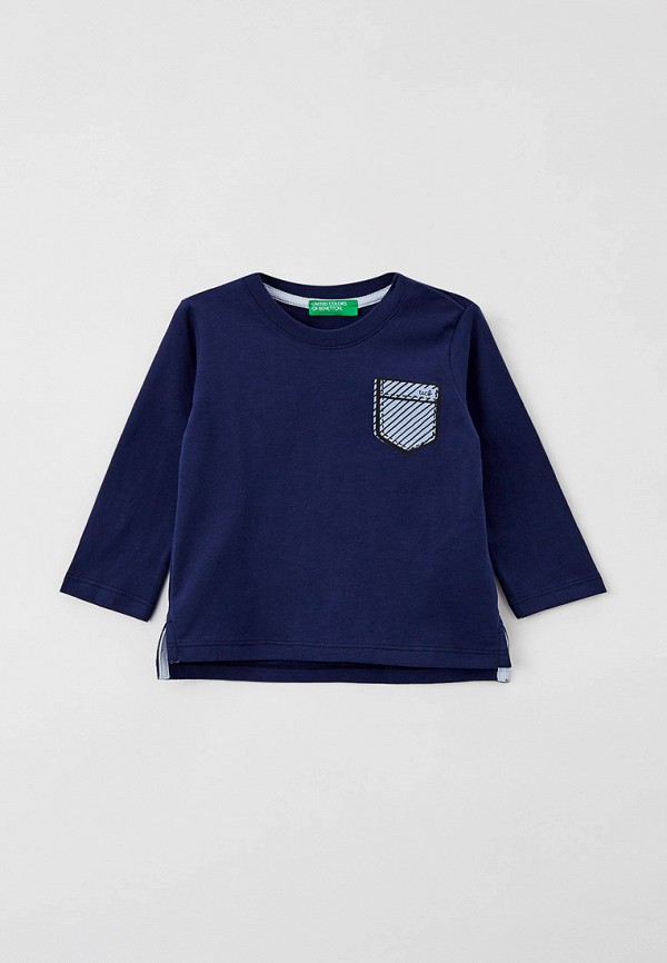 

Лонгслив United Colors of Benetton, Синий