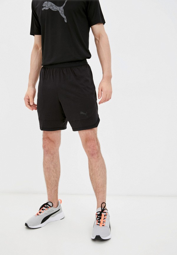 

Шорты спортивные PUMA, Черный, TRAIN VENT KNIT 7" SHORT