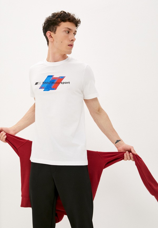 

Футболка PUMA, Белый, BMW MMS Logo Tee+